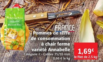 Colruyt Pommes de terre de consommation offre