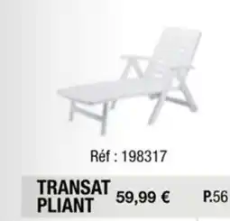 La Foir'Fouille TRANSAT PLIANT offre