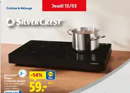 Lidl SILVERCREST Plaque à induction double offre