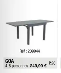 La Foir'Fouille GOA offre