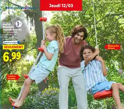 Lidl LUPILU Balançoire ou corde à nœuds offre