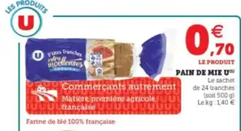 Pain de mie u