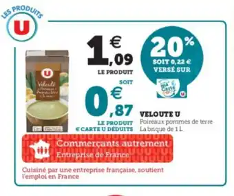 Super U Veloute u offre