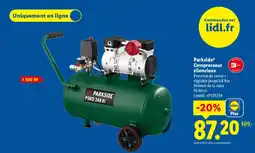 Lidl PARKSIDE Commandez sur silencieux offre