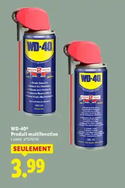 Lidl WD-40 Produit multifonction offre
