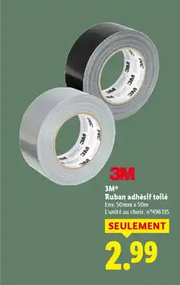 Lidl 3M Ruban adhésif toilé offre