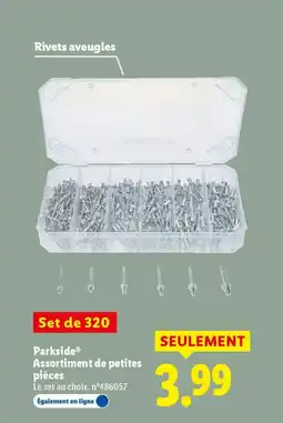 Lidl PARKSIDE Assortiment de petites pièces offre
