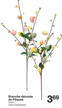 Zeeman Branche décorée de Pâques offre