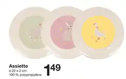 Zeeman Assiette offre