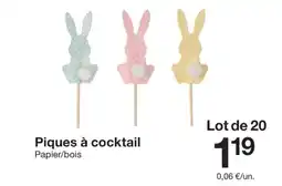 Zeeman Piques à cocktail offre