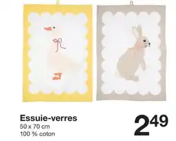 Zeeman Essuie-verres offre