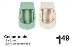 Zeeman Coupe-œufs offre