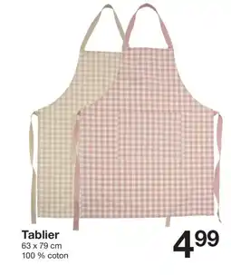 Zeeman Tablier offre