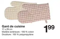 Zeeman Gant de cuisine offre