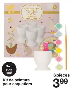 Zeeman Kit de peinture pour coquetiers offre