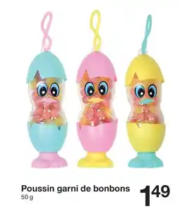 Zeeman Poussin garni de bonbons offre