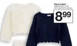 Zeeman Haut enfant offre