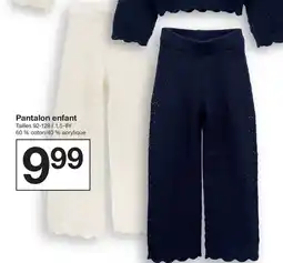 Zeeman Pantalon enfant offre