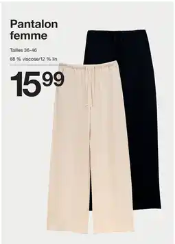 Zeeman Pantalon femme offre