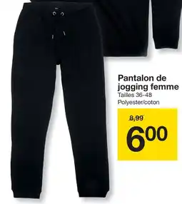 Zeeman Pantalon de jogging femme offre