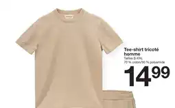 Zeeman Tee-shirt tricoté homme offre