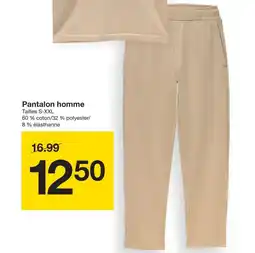 Zeeman Pantalon homme offre
