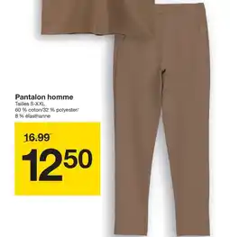 Zeeman Pantalon homme offre