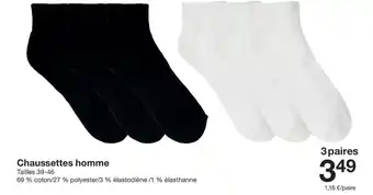 Chaussettes homme