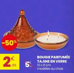 Stokomani Bougie parfumée tajine en verre offre