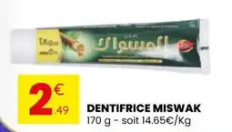 Stokomani Dentifrice miswak offre