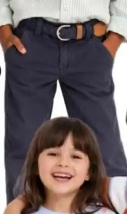 Stokomani Pantalon chino avec ceinture Gentleman offre