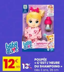 Stokomani Poupée « c'est l'heure du shampoing offre