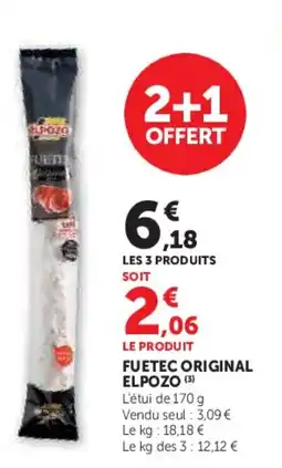 U Express ELPOZO Fuetec original offre