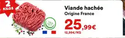 Hmarket Viande hachée Origine France offre