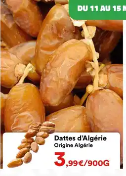 Hmarket Dattes d'Algérie Origine Algérie offre