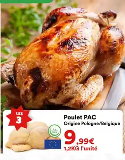 Hmarket Poulet PAC Origine Pologne/Belgique offre