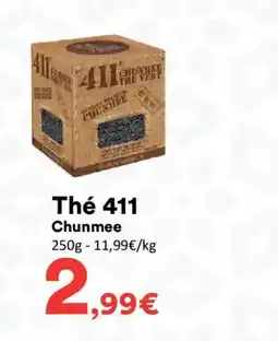 Hmarket CHUNMEE Thé 411 offre