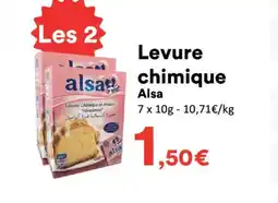 Hmarket ALSA Levure chimique offre