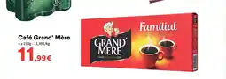 Hmarket GRAND MÈRE Café offre