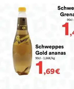 Hmarket SCHWEPPES Gold ananas offre