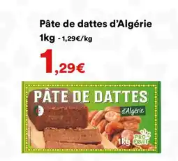 Hmarket Pâte de dattes d'Algérie offre