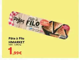 Hmarket HMARKET Pâte à Filo offre