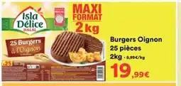 Hmarket Burgers Oignon 25 pièces offre