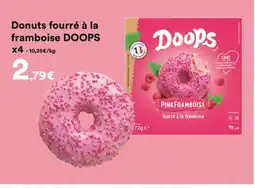 Hmarket DOOPS Donuts fourré à la framboise offre