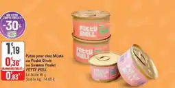 G20 PETTY WELL Pâtée pour chat Mijoté au Poulet Dinde ou Saumon Poulet offre