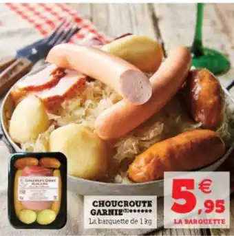 Super U Choucroute garnie offre