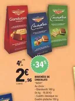E.Leclerc BOUCHÉES DE CHOCOLATS offre