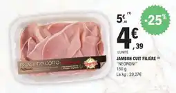 E.Leclerc JAMBON CUIT FILIÈRE NEGRONI offre