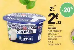 E.Leclerc Burrata offre