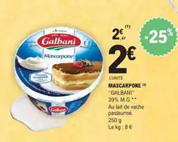 E.Leclerc Mascarpone Galbani offre